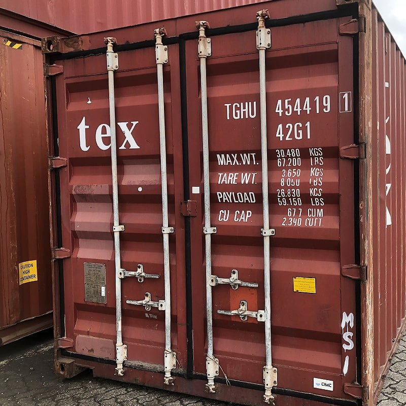 contentor marítimo 40 pés