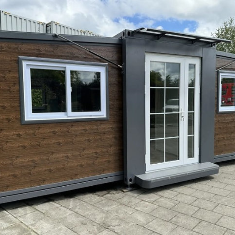 módulo habitacional com 2 quartos