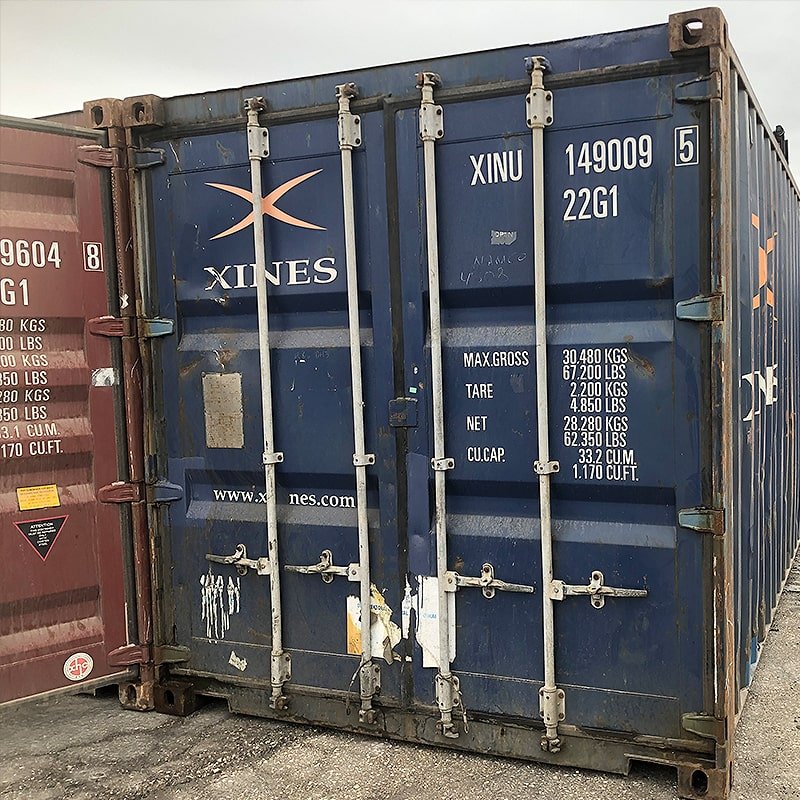 contentor marítimo 20 pés