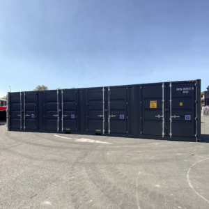 Contentor Marítimo High Cube de 40 Pés com 4 Portas Laterais OEM