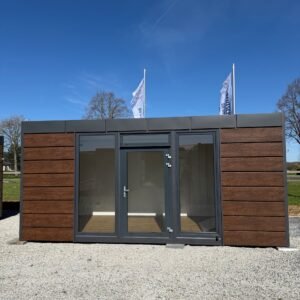 Pavilhão Modular Isolado de 18 m² – Escritório, Comércio e Espaço de Atendimento